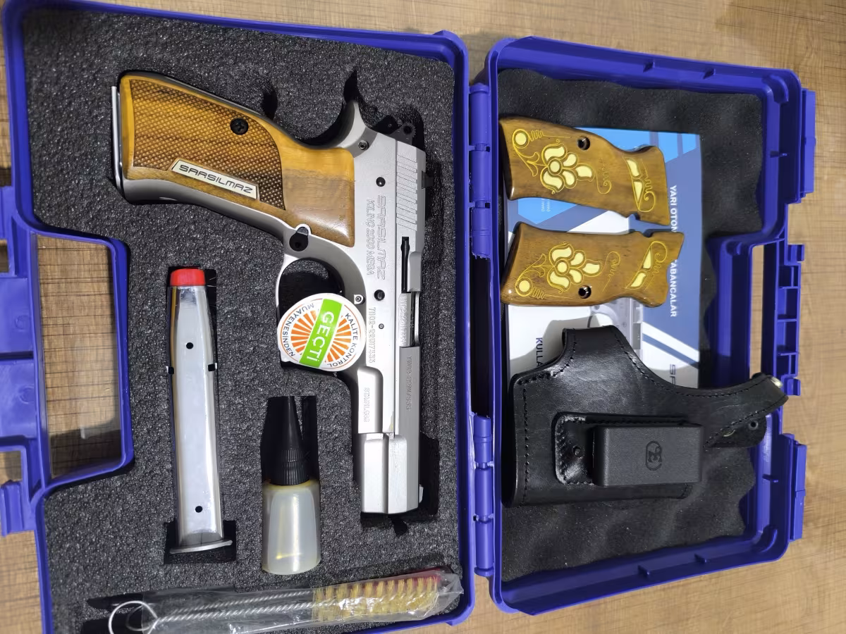 Memurdan 0 hiç atış yapılmamış sarsılmaz kılınç mega 2000 inox