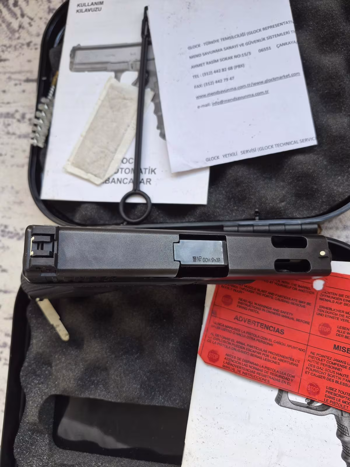 ANAHTARLI KOMPANSATÖRLÜ GLOCK-19C
