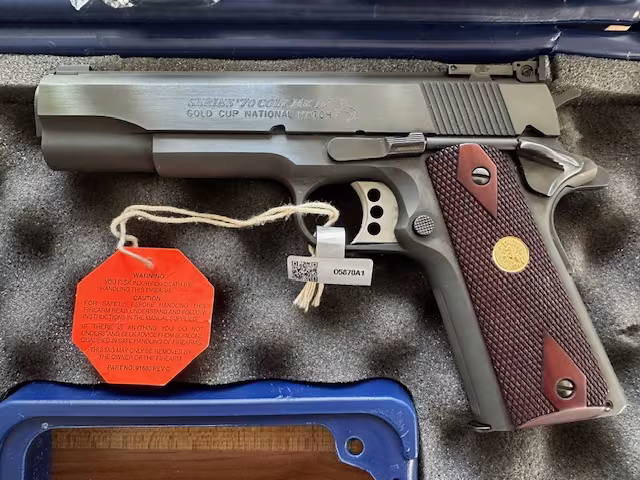 KAMU GÖREVLİSİNDEN GOLD CUP NATİONAL MATCH 45 ACP
