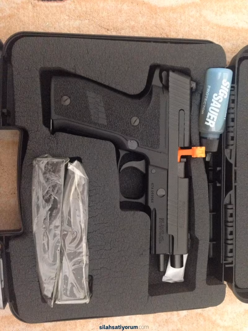 Sıfır kutusunda hiç kullanılmamış P226 Enhanced Elitte