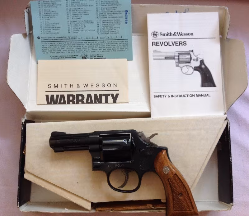 Smith Wesson 38 Lik Sıfır Kutusunda
