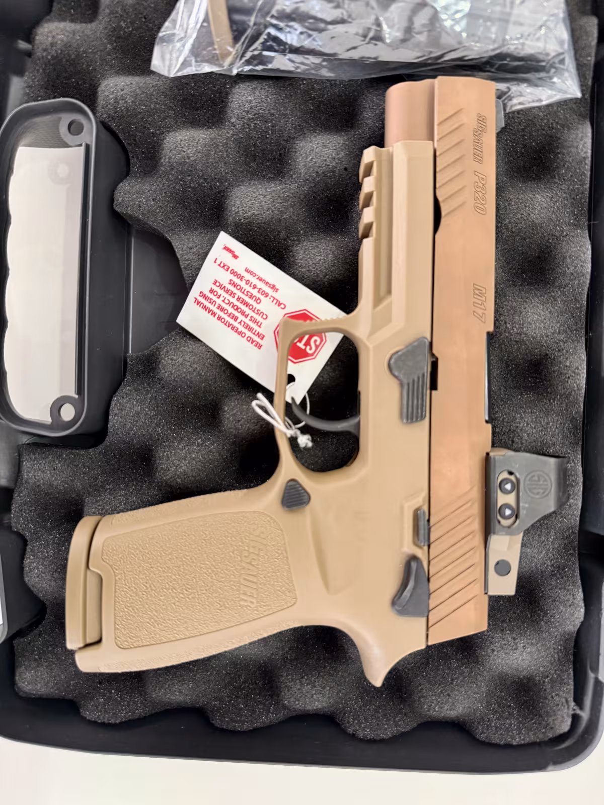 Sig Sauer P320-M17 + Romeo1Pro 6 Red Dot