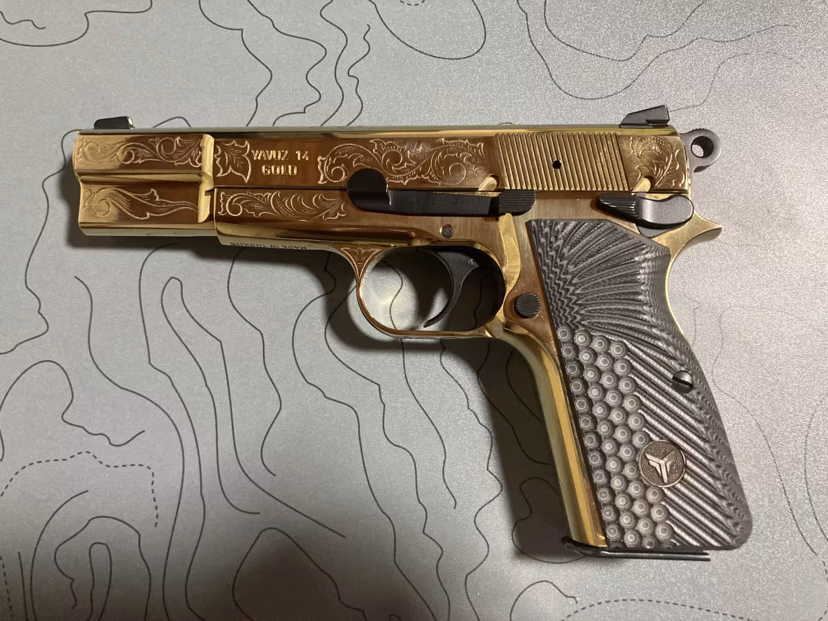 Temiz yavuz14 lü  gold serisi orjinal altın kaplama