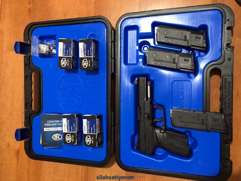 Kamu Görevlisinden satışa hazır, sıfır FN Five Seven + 200 fişek + 3 Şarjör