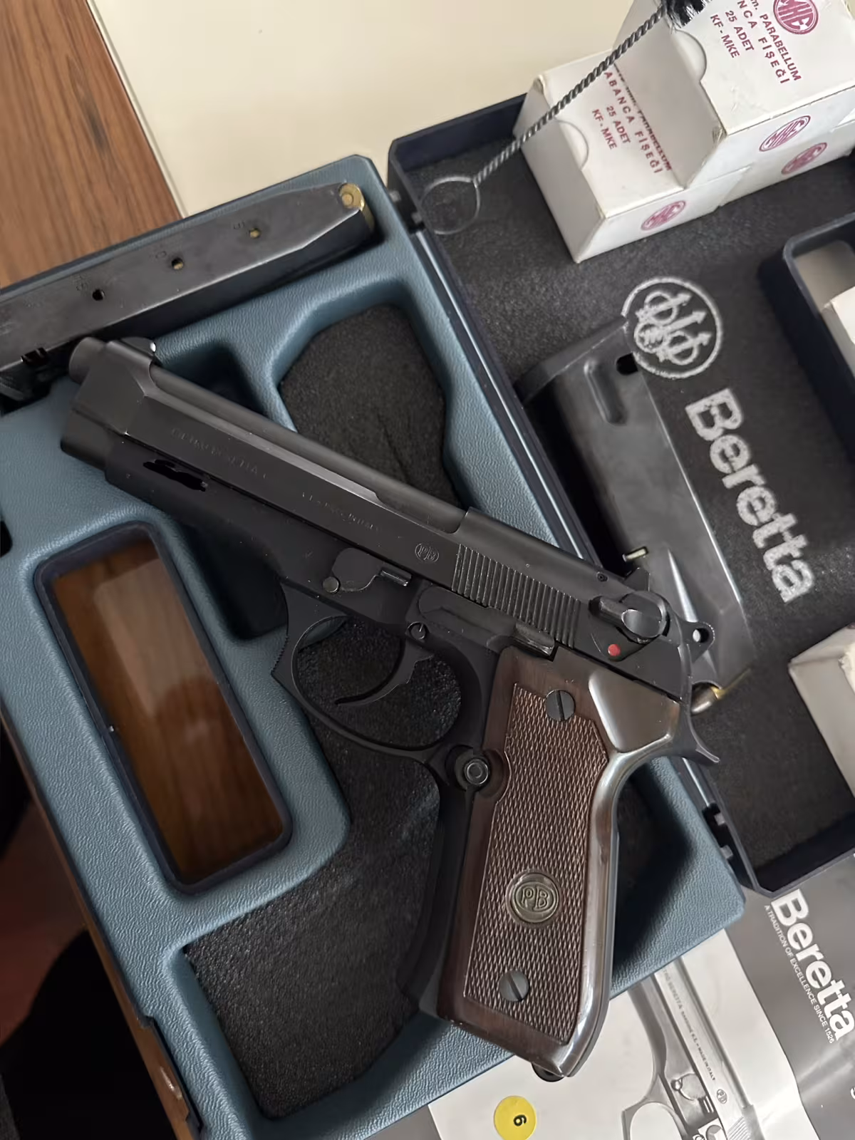 Sıfıra yakın Beretta MOD. 92FS – CAL. 9 Parabellum – PATENTED