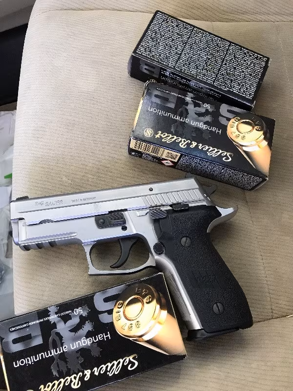 Bulundurma ruhsatlı çok temiz Sig Sauer P229 Elite Paslnmaz Çelik