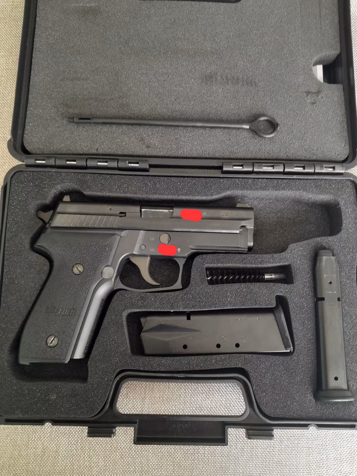 Sıgsauer marka tabanca bulundurma ruhsatlı