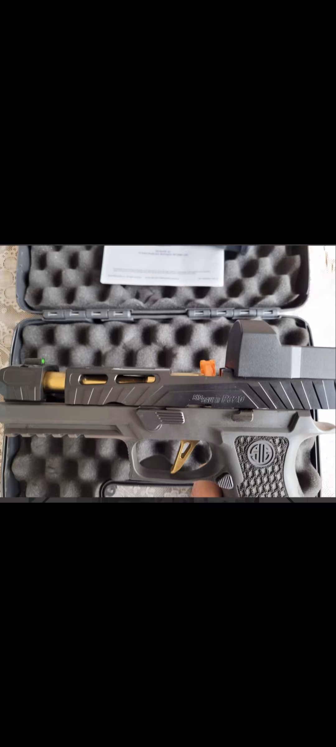 Sigsauer P320 CUSTOMWORKS