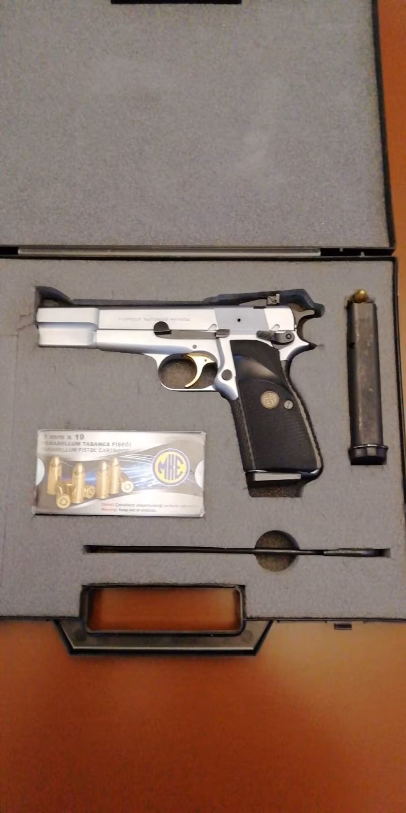 MEMURDAN BROWNİNG HP MK3 SİLVER KROM