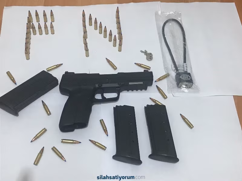 Sıfır kutusunda 200 mermi birlikte fn fıve seven