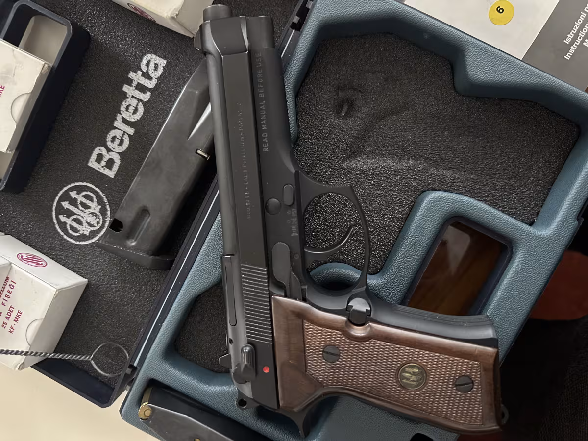 Sıfıra yakın Beretta MOD. 92FS – CAL. 9 Parabellum – PATENTED