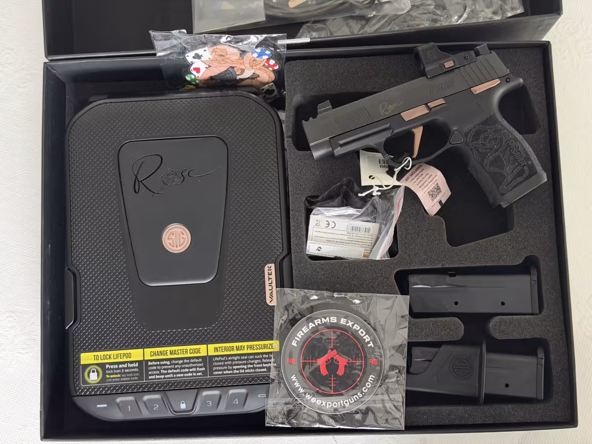 Sig Sauer P365 XL Rose Romeo RS