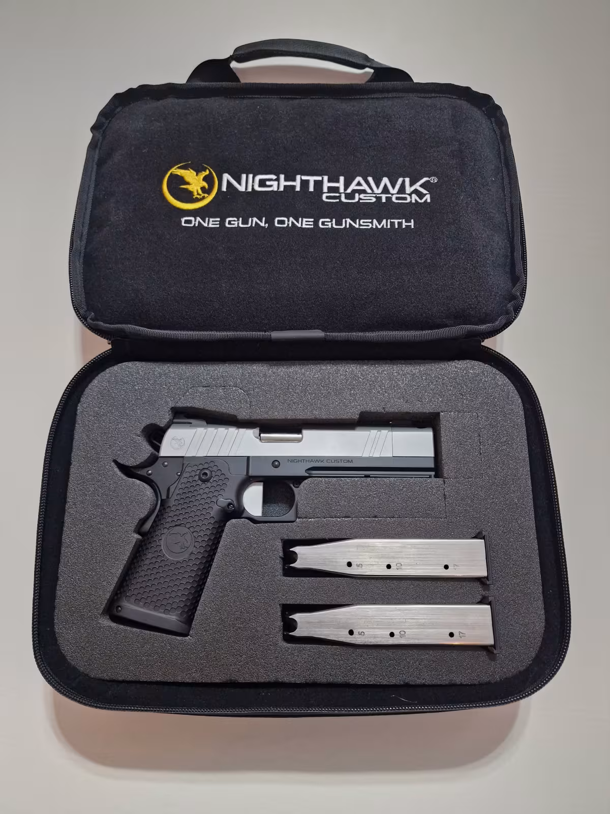 ACİL SATILIK, TAKASA UYGUN , SIFIR , HİÇ KULLANILMAMIŞ Nighthawk Custom