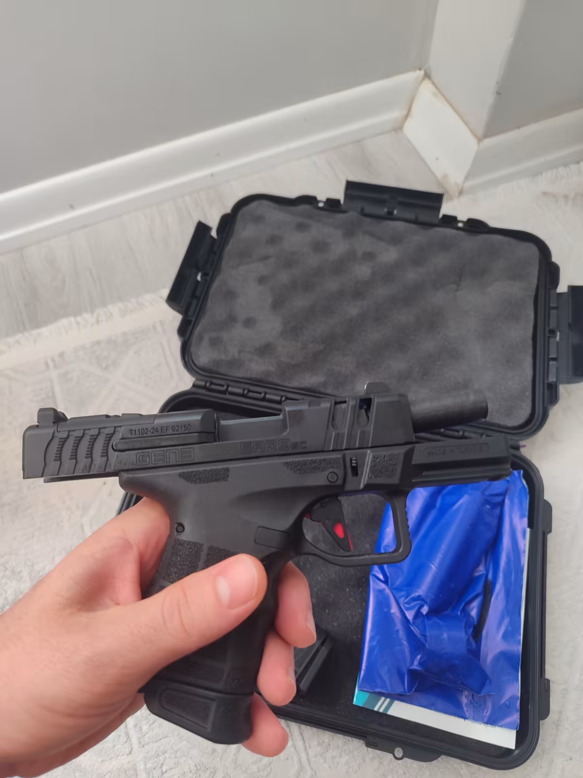 Sarsılmaz sar9 SC Gen 3 model tabanca