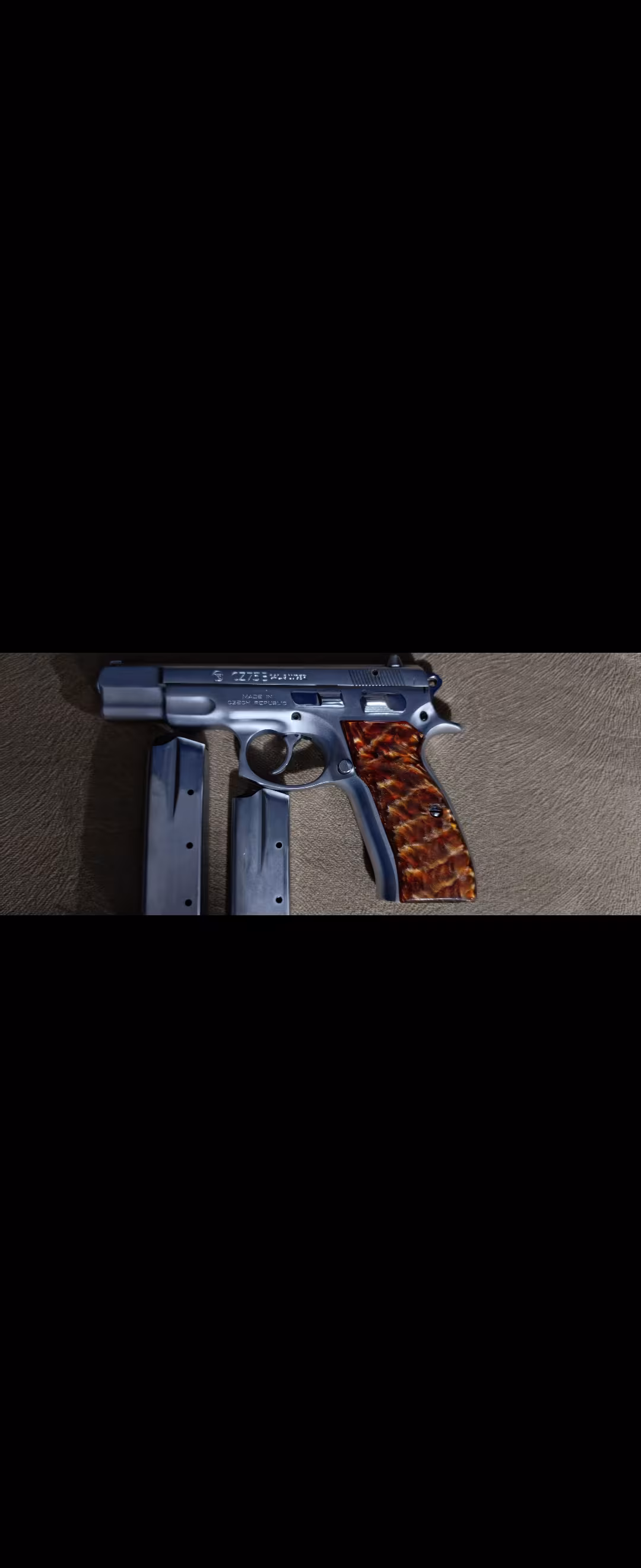 Emekli emniyet mensubundan CZ 75
