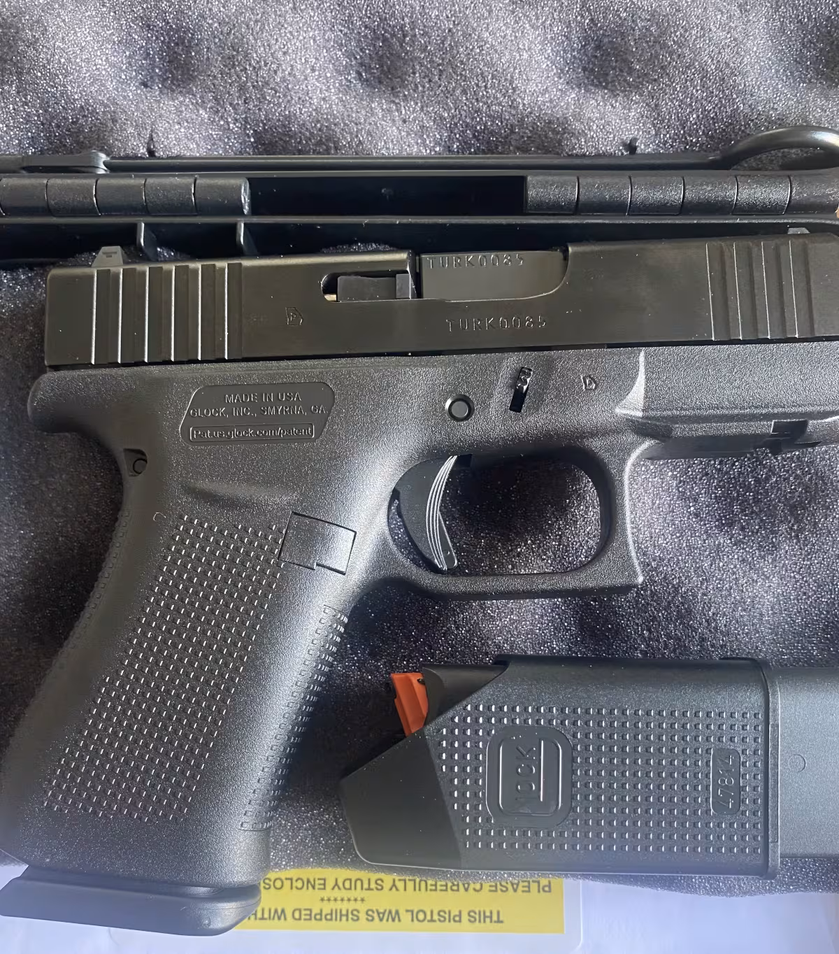 Sıfır kutusunda glock 43x