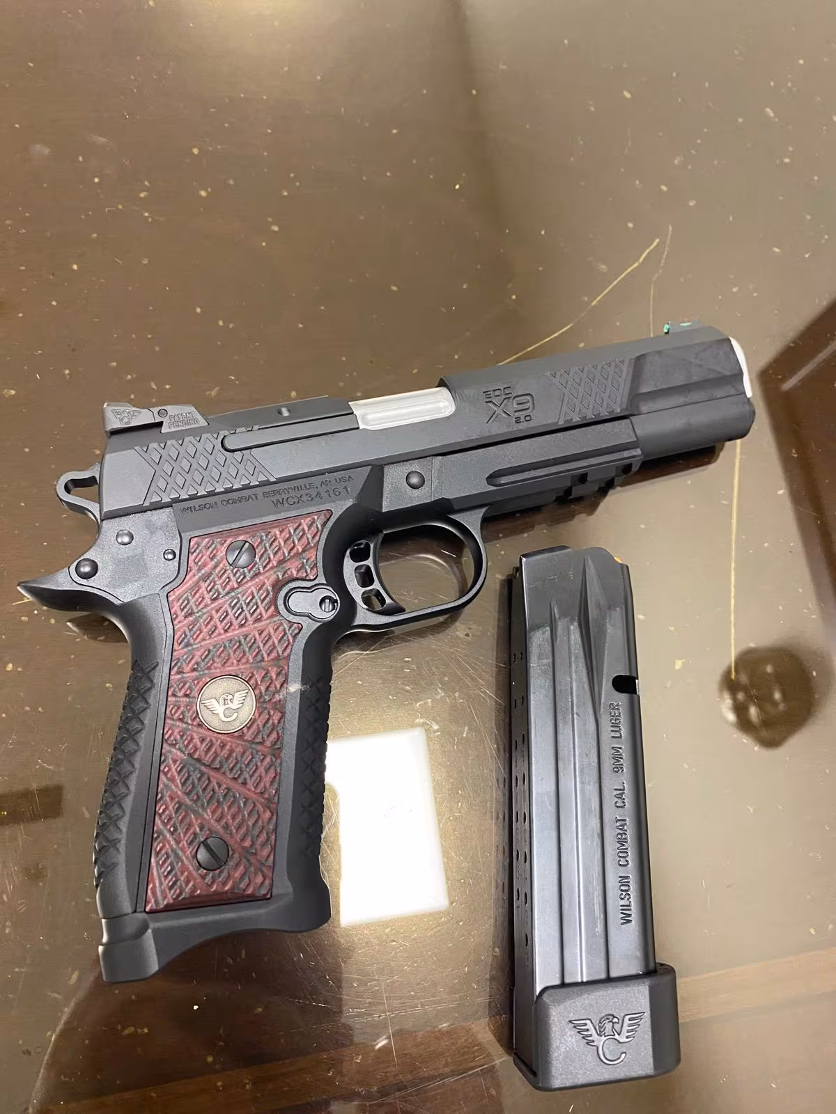 Yargı mensubundan sıfır kutusunda satılık wilson Combat EDC X9 Long