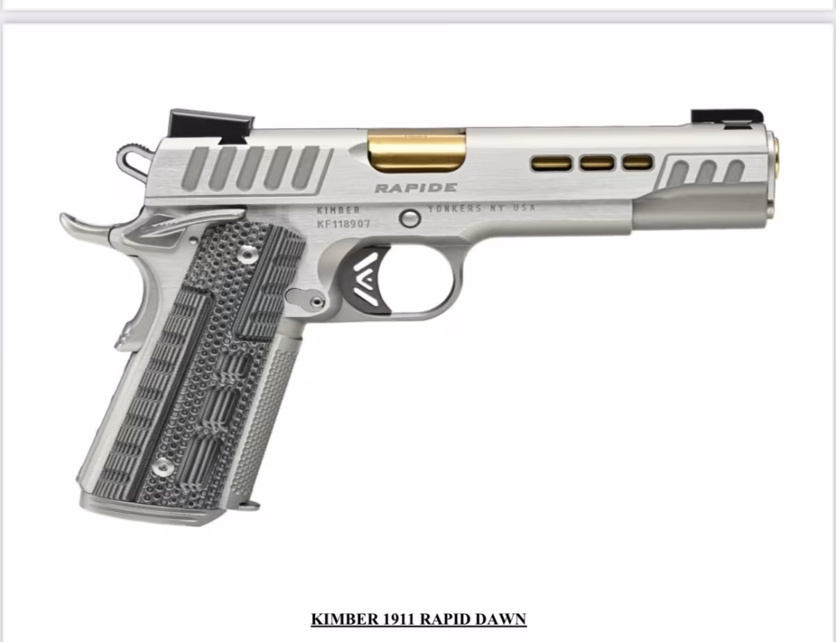 Kimber rapid dawn 1911