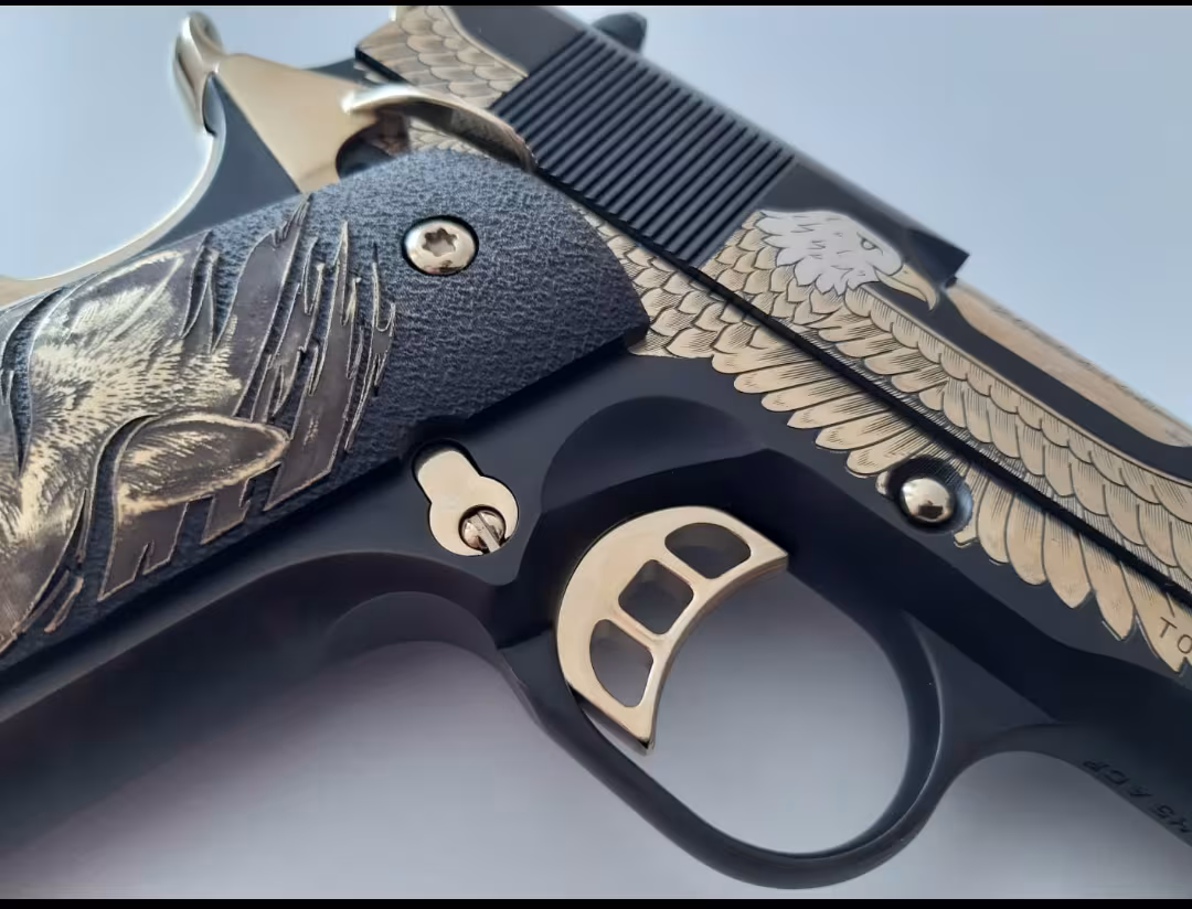 Tisaş ZİG 1911 – Özel Kartal İşlemeli  (45 ACP)