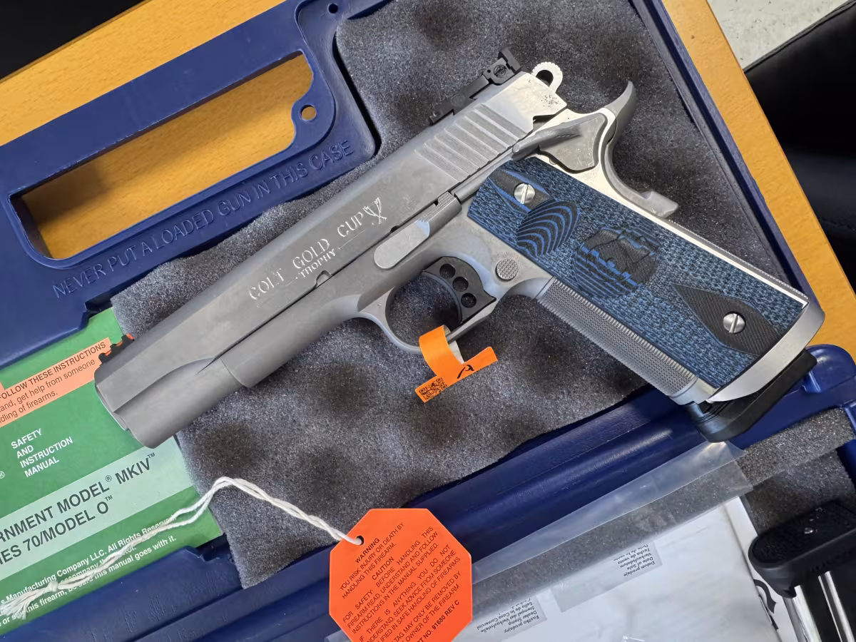 Colt gold cup trophy sıfır kutu