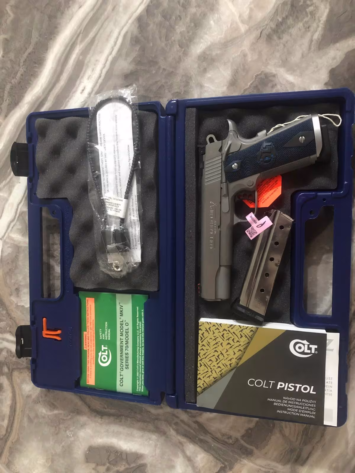 YARGI GÖREVLİSİNDEN SIFIR COLT GOLD CUP TROPHY 9X19
