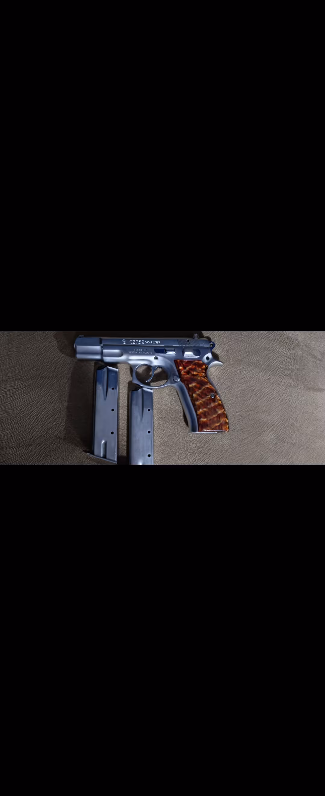 Emekli emniyet mensubundan CZ 75