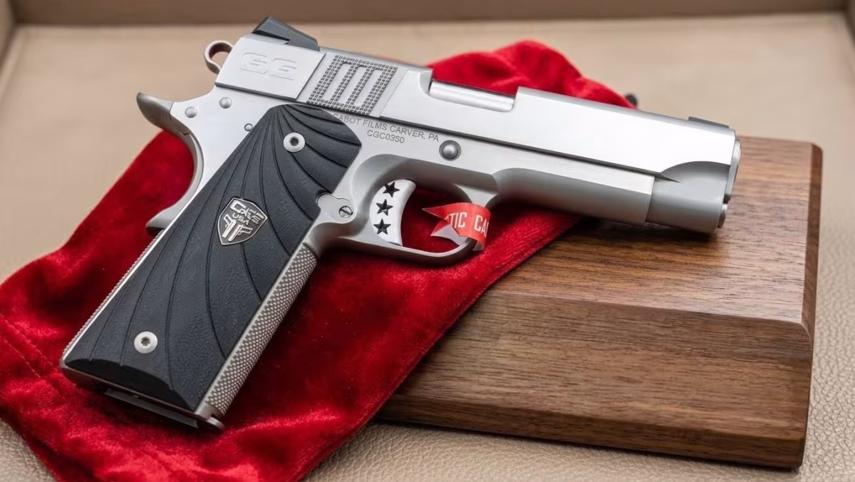 Cabot Guns S103 Commander (.45 ACP) – Koleksiyonluk, Sıra Dışı Hassasiyet ve Kusursuz İşçilik