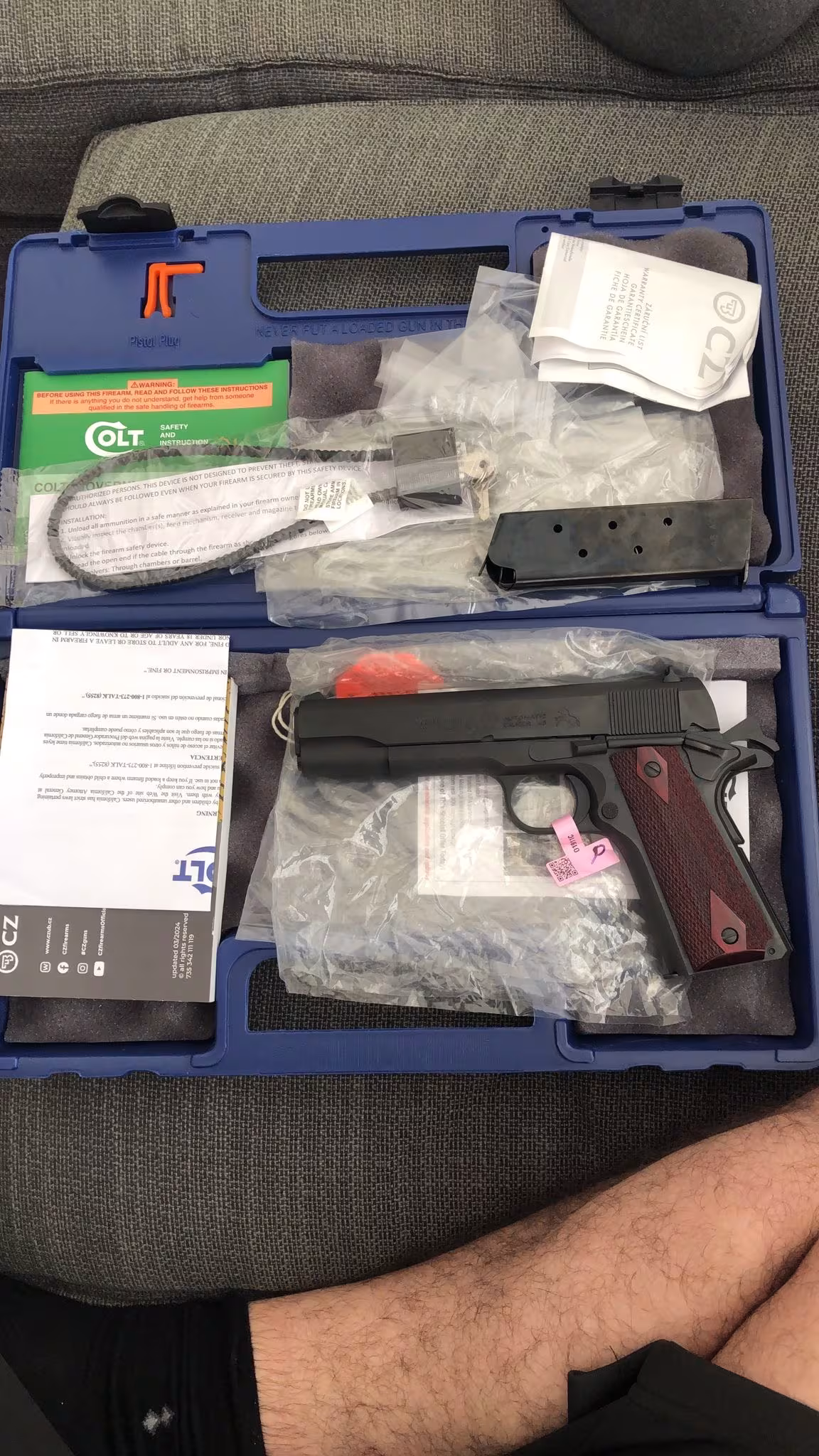 Colt 1911 kutusunda sıfır