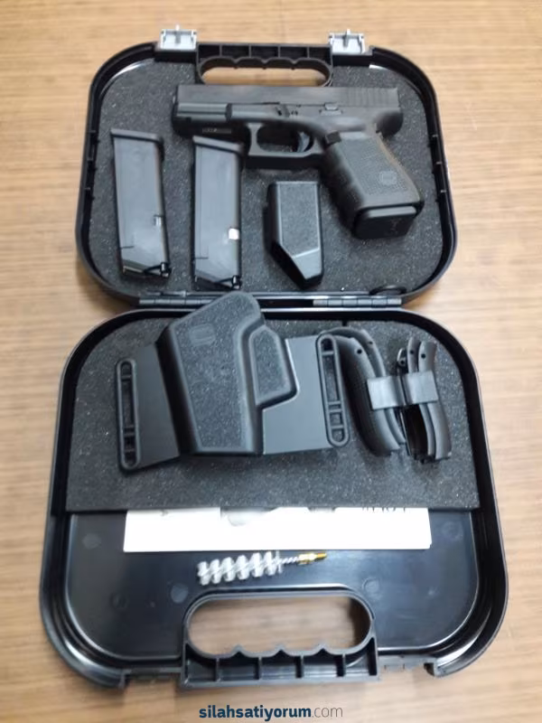 Hiç mermi atılmamış sıfır Glock gen4 19c
