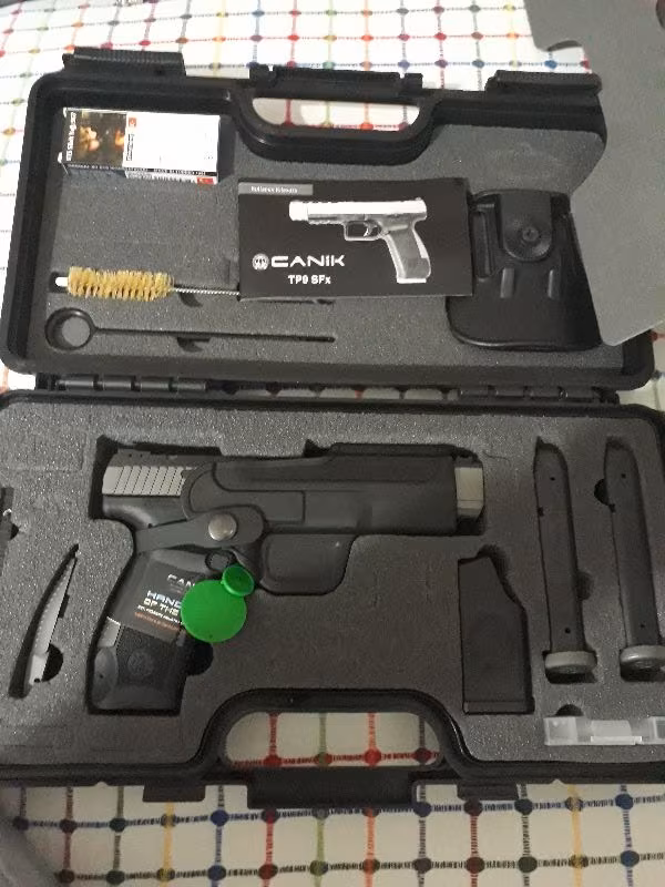 Çok acil Polis memurundan sıfır kutusunda canik TP9 sfx tungsten