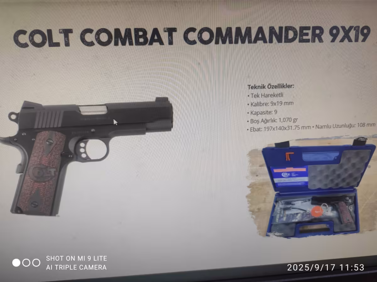 COLT COMBAT COMMANDER SIFIR