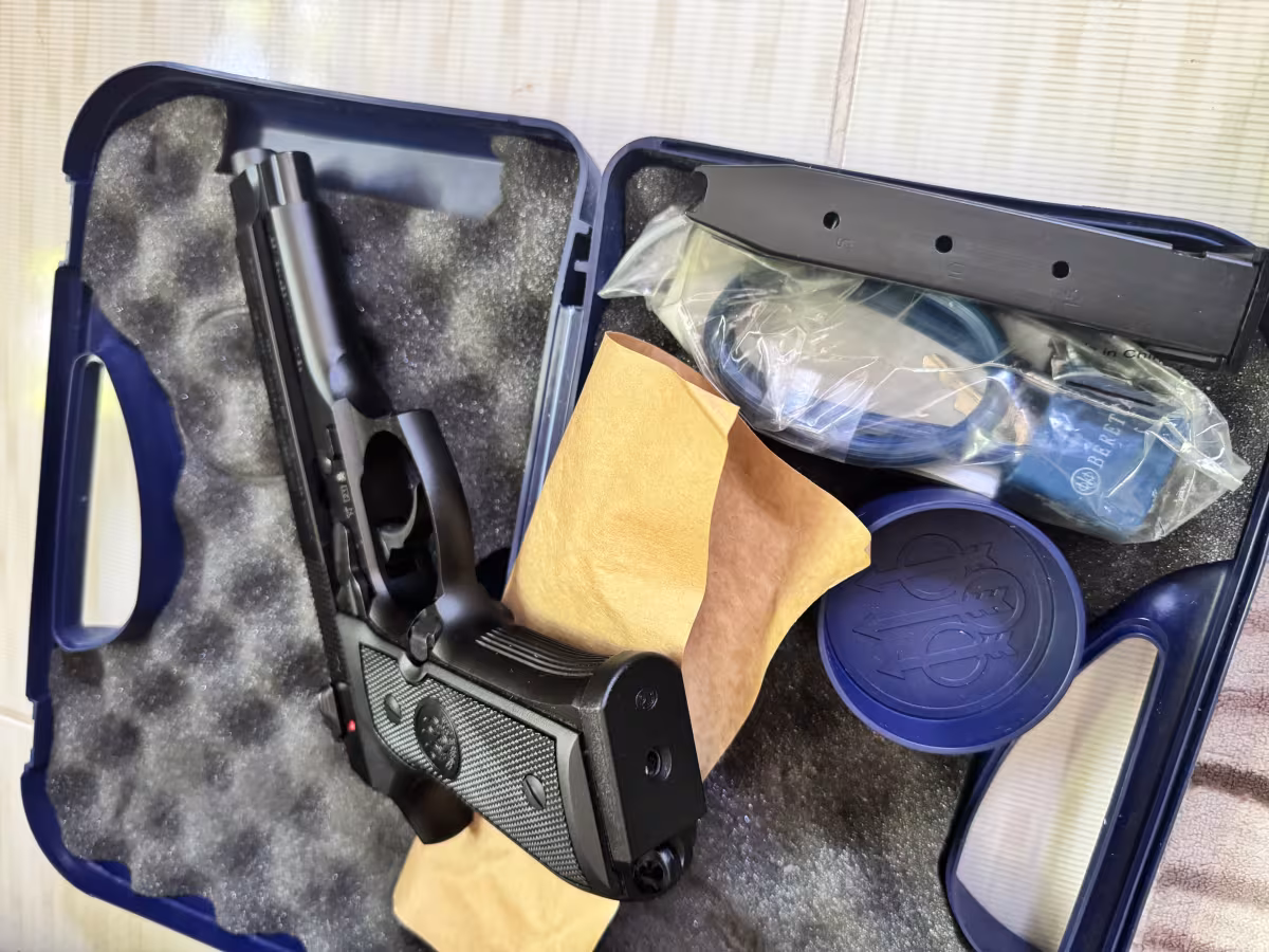 Beretta hiç kullanılmadı