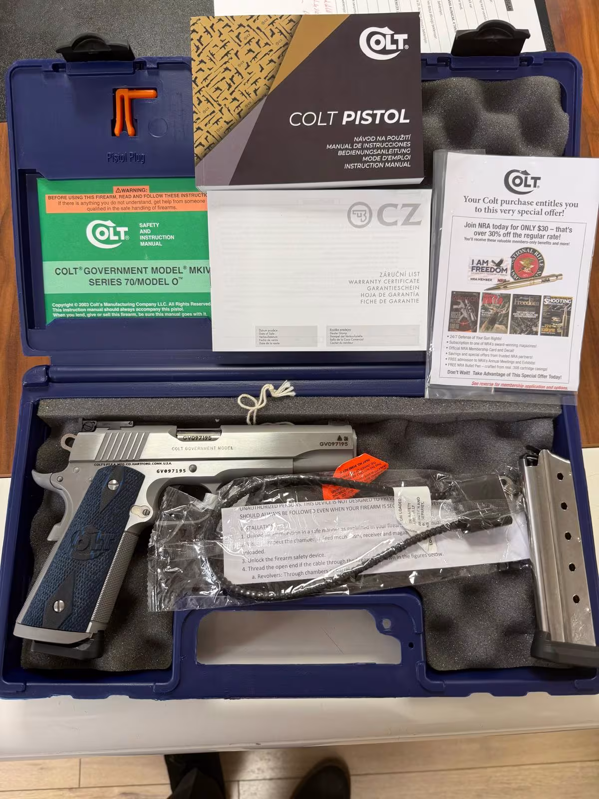 Yargı mensubundan sıfır colt gold trophy