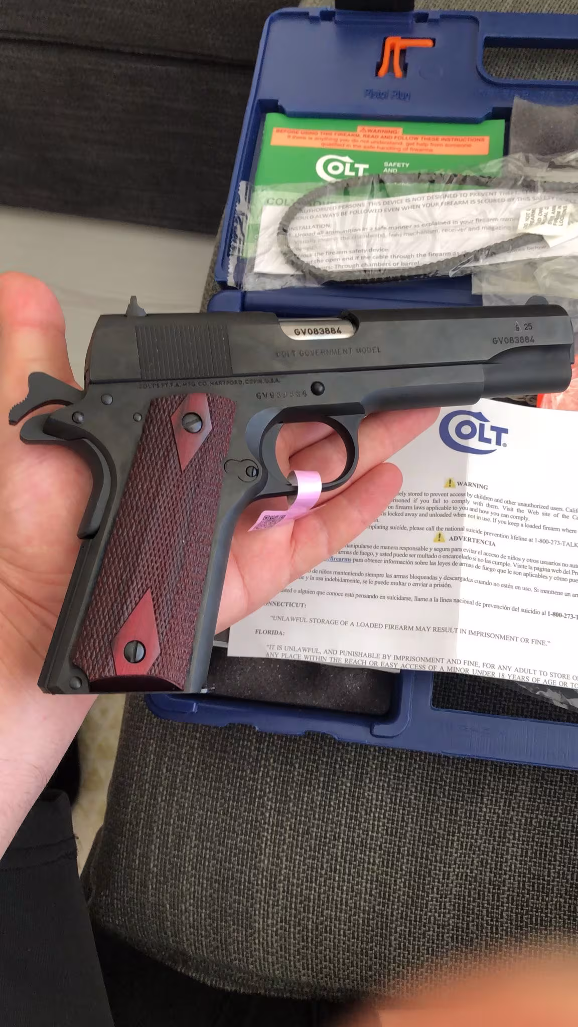 Colt 1911 kutusunda sıfır