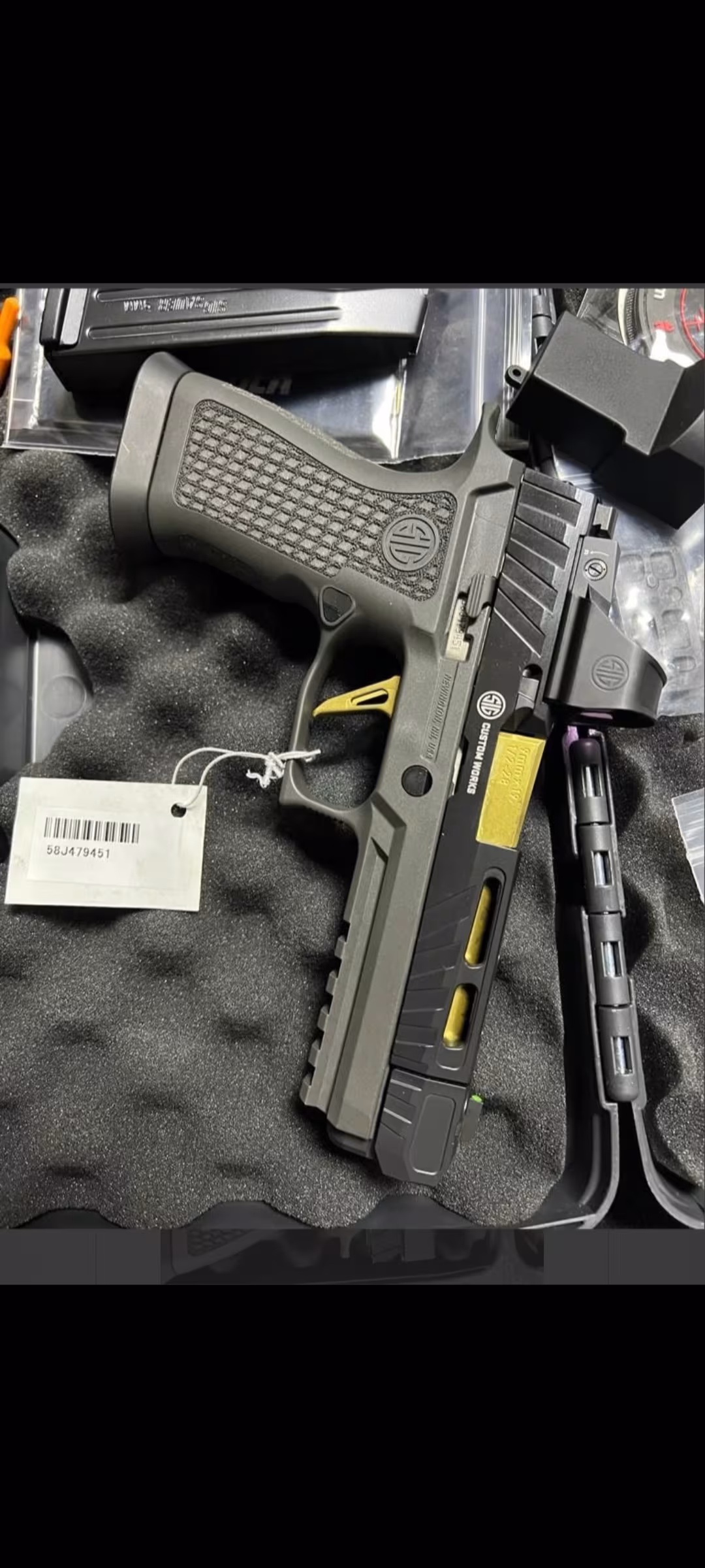 Sigsauer P320 CUSTOMWORKS