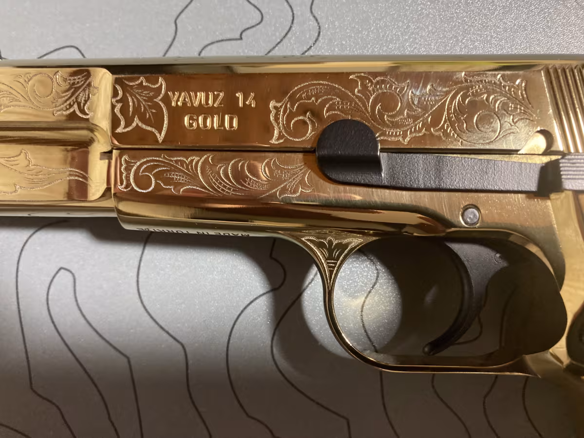 Temiz yavuz14 lü  gold serisi orjinal altın kaplama