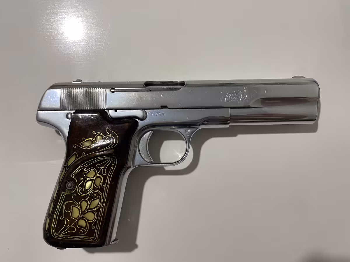 1903 belçika browning koleksiyonluk tuğralı polis silahı