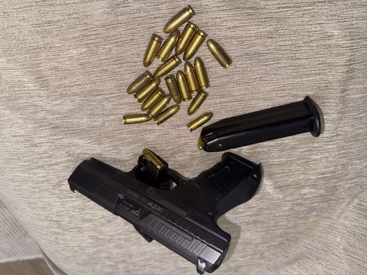 500 adet mermi atılmamış silah uzmanından temiz Alman Walteri p99as