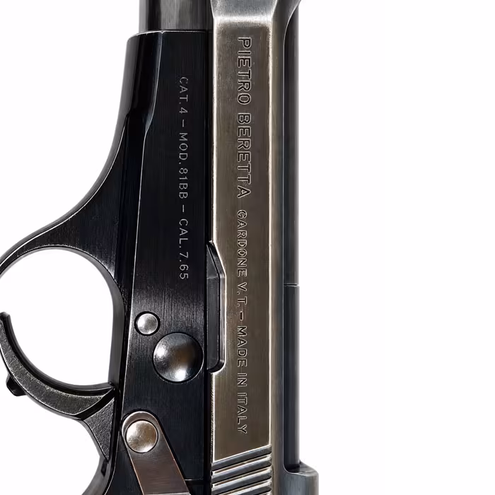 Ruhsatlı İtalyan yapımı Beretta Model 81 BB (7.65 mm / .32 ACP)