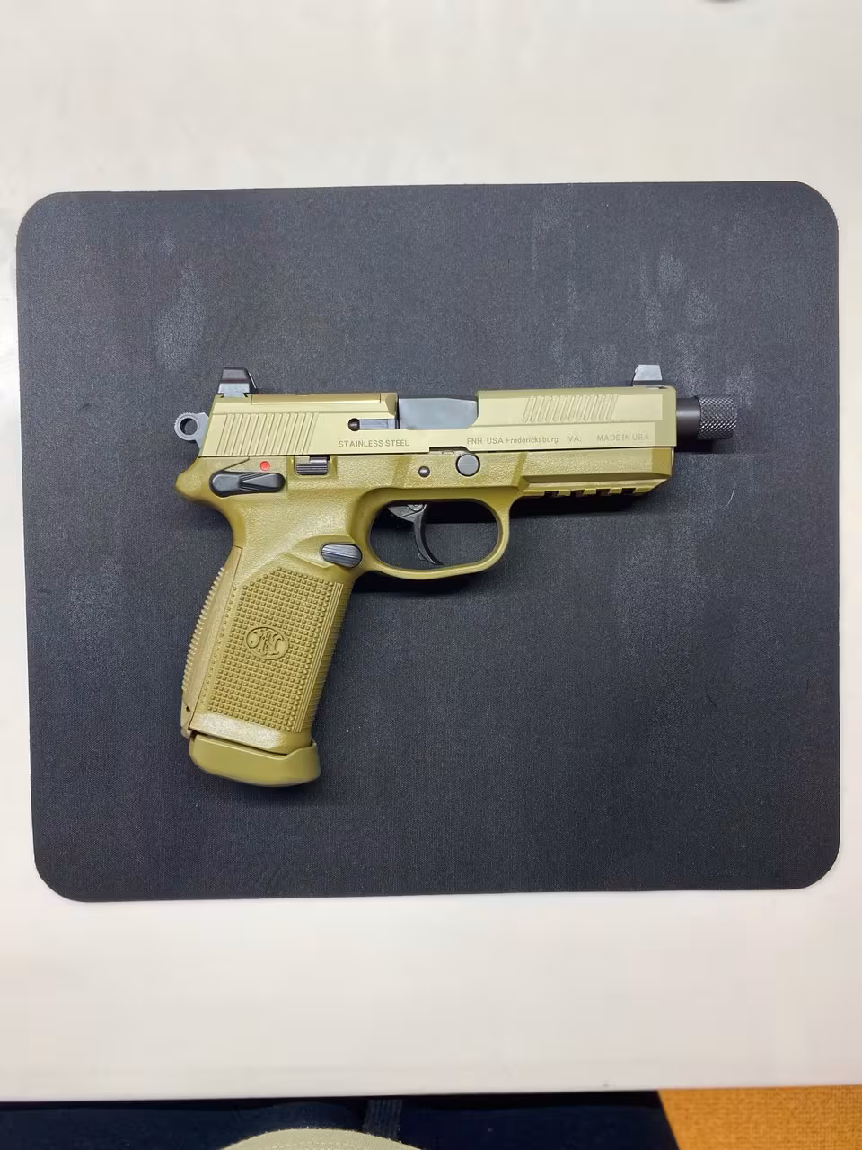 FNX45 tactical 45cal red dot lu özel çantalı çöl desert version