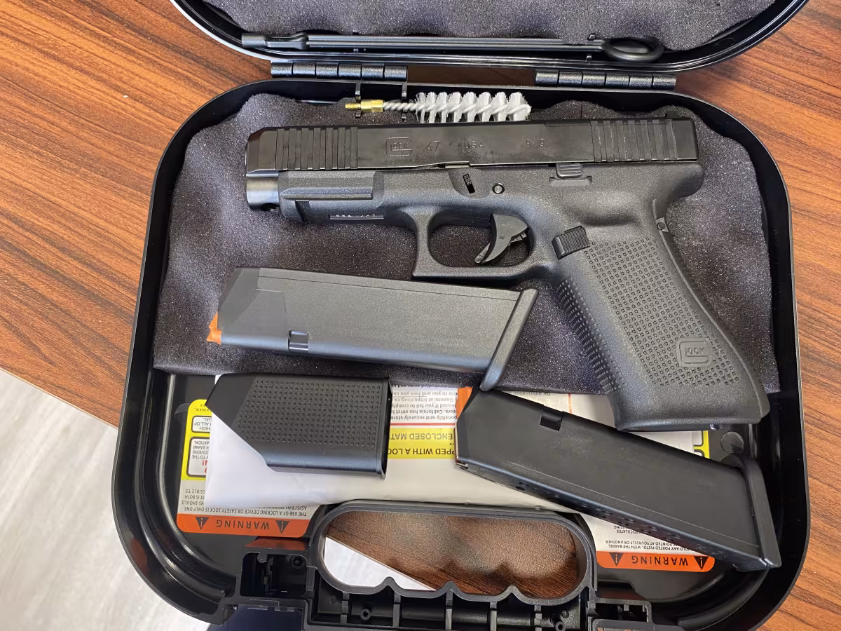 Mermi atılmadı, sıfır Glock