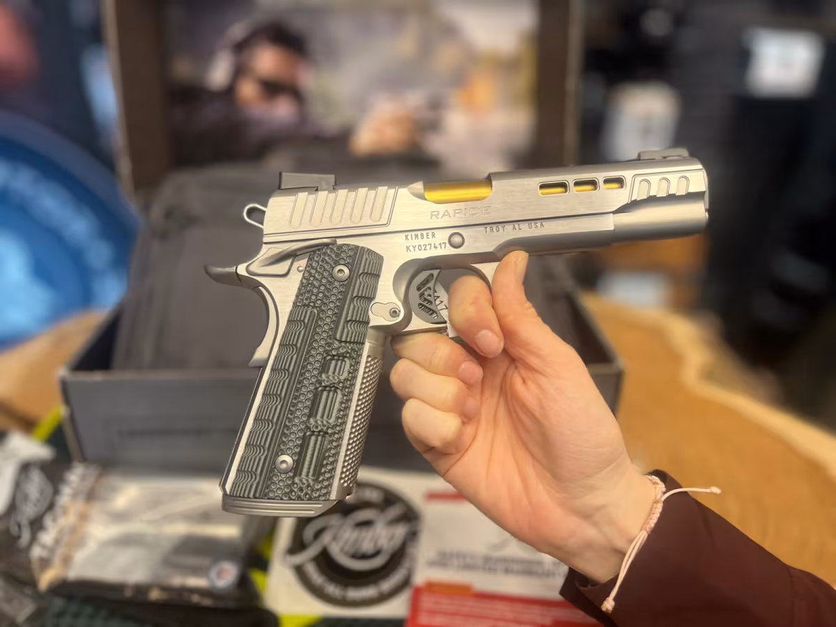 kimber rapide dawn 45 acp sıfır kutusunda