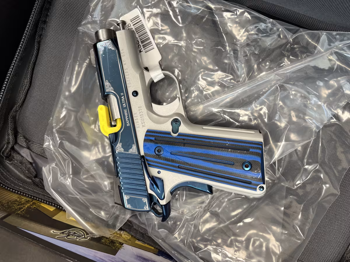 Koleksiyonluk / Kusursuz Temizlikte Kimber Sapphire Ultra II (9x19 mm)