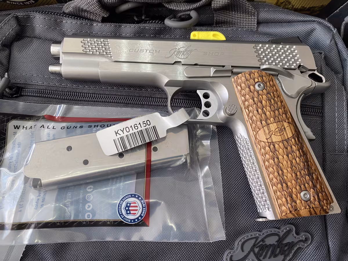 Kamu Çalışanından Sıfır Kutusunda Kimber Stainless Raptor II  (45 ACP) - Fırsat Fiyatı