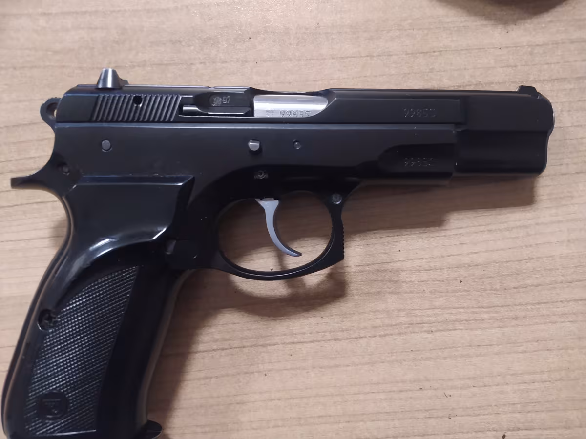 Memurdan tasıma ruhsatlı kara yılan CZ 75