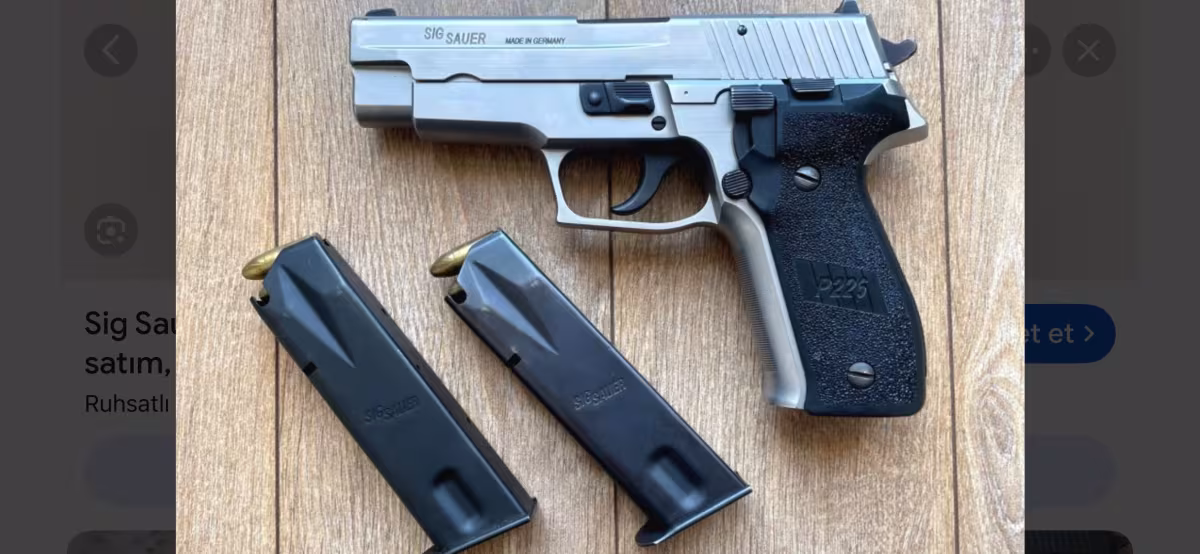 Sig sauer P226 SL çelik gövde