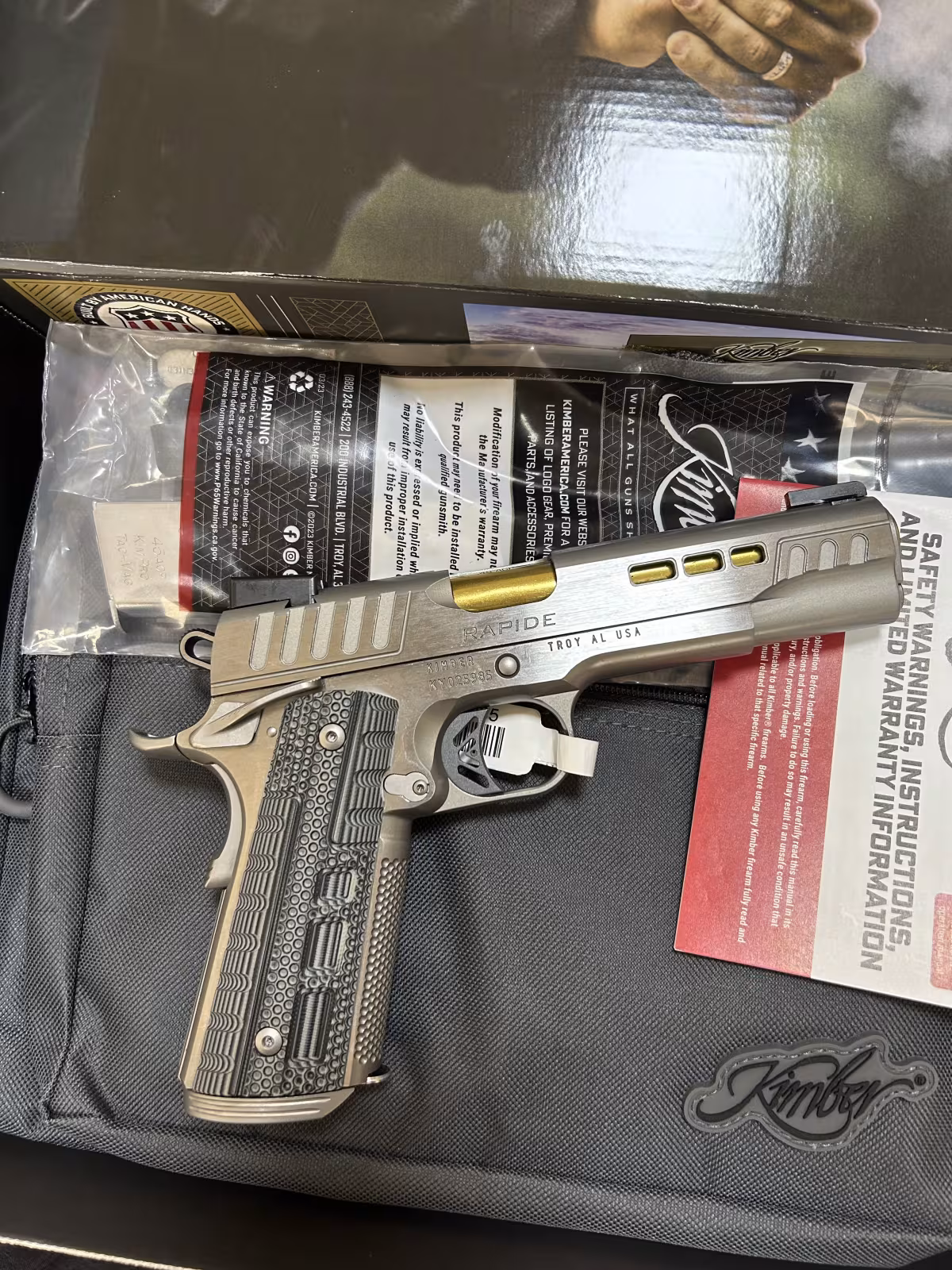 Kimber rapid dawn