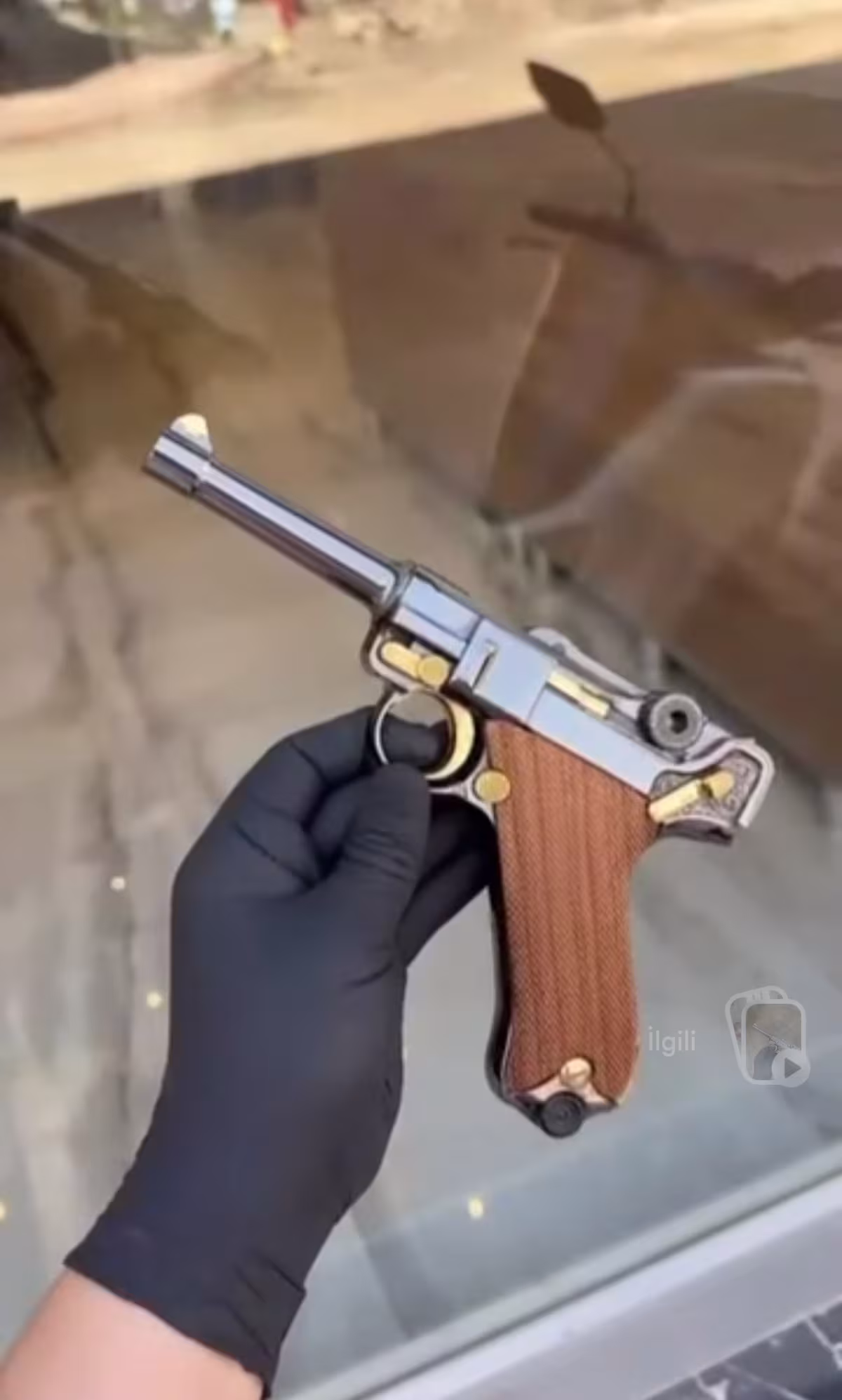 Lüger P08 Makaralı parebellum