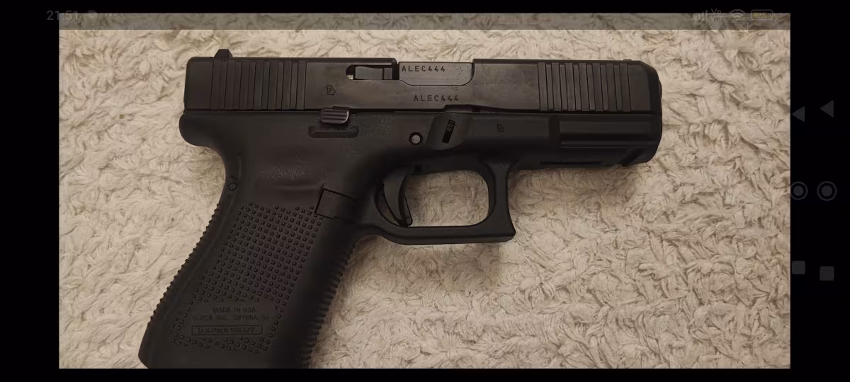 Yargı mensubundan sıfır Glock g9 gen 5 ve Cz shadow2 Compact