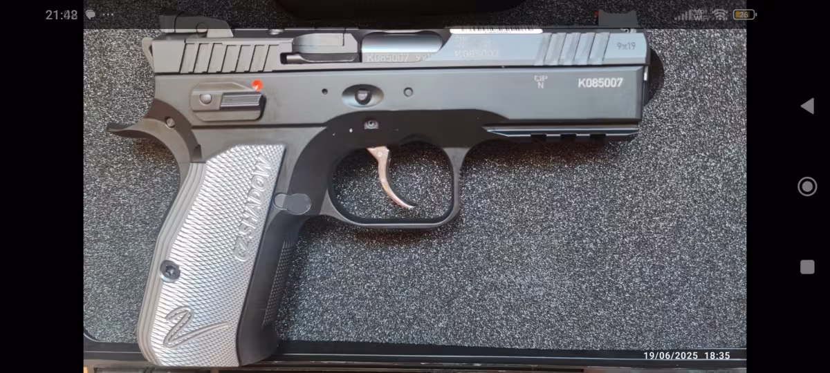 Yargı mensubundan sıfır Glock g9 gen 5 ve Cz shadow2 Compact